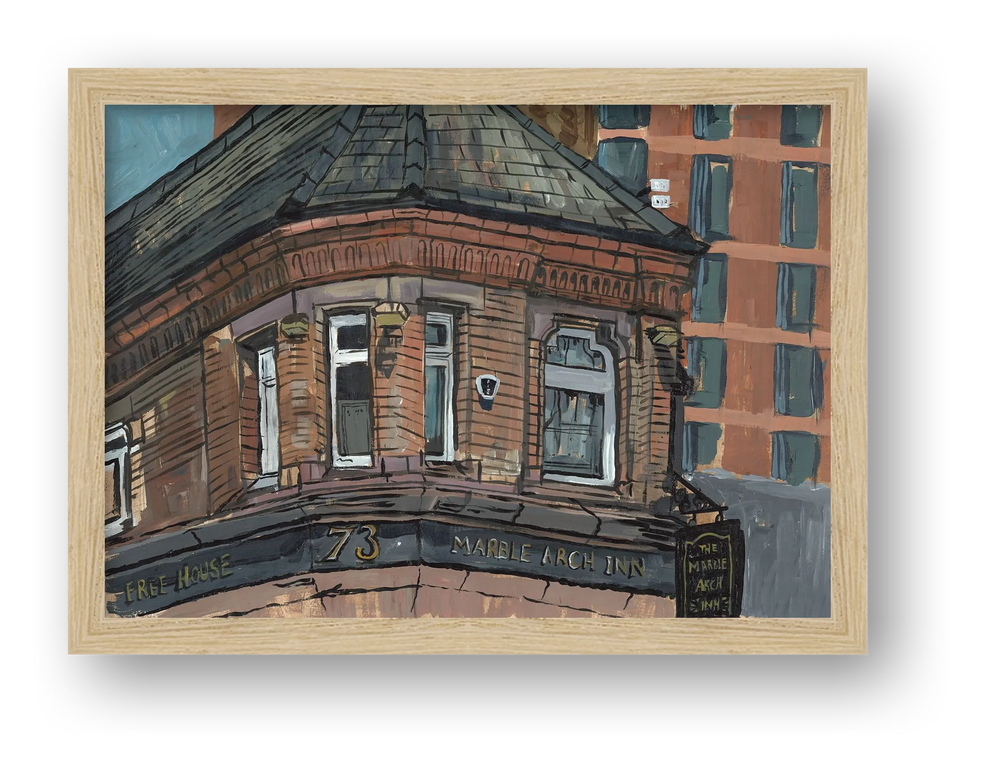 The Marble Arch  — framed