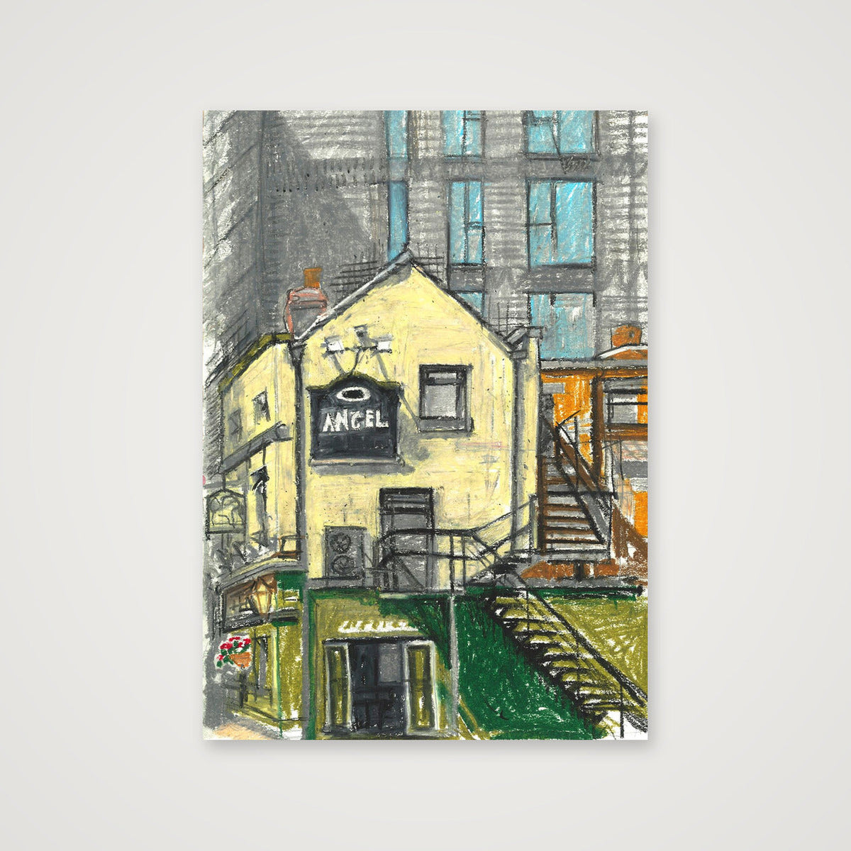 The Angel — A3 (30×42cm, 12×17") Print only